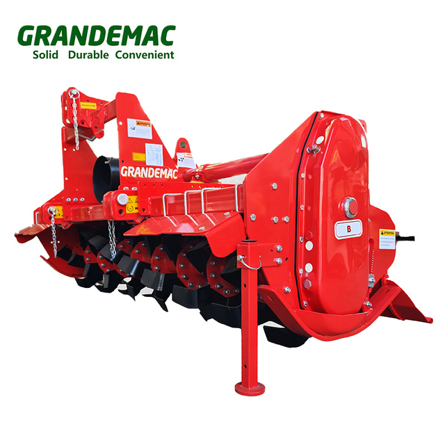 3 Mata Medan Traktor Tanah Rotary Tiller Cultivator