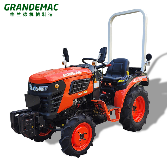 25hp Mini Orchard Farm 4wd Wheel ထွန်စက်