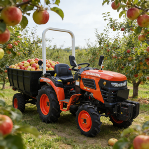 50hp Diesel Mini Traktor 4wd Farm Orchard Traktor 