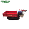 Mini Crawler Dumper 400kg Tracker Transporter with Yamaha Engine for Orchard & Hilly Terrain