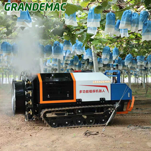 Intelligente ferngesteuerte elektrische Raupenspritze f&uuml;r den Einsatz auf gro&szlig;en Fl&auml;chen und den Schutz von Obstg&auml;rten