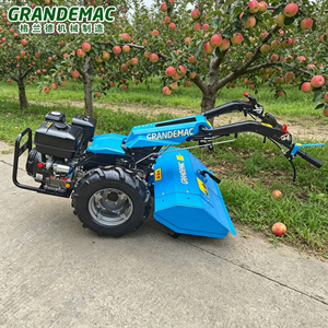 Orchard Tweewiel Looptrekker met Rotary Tiller Cultivator